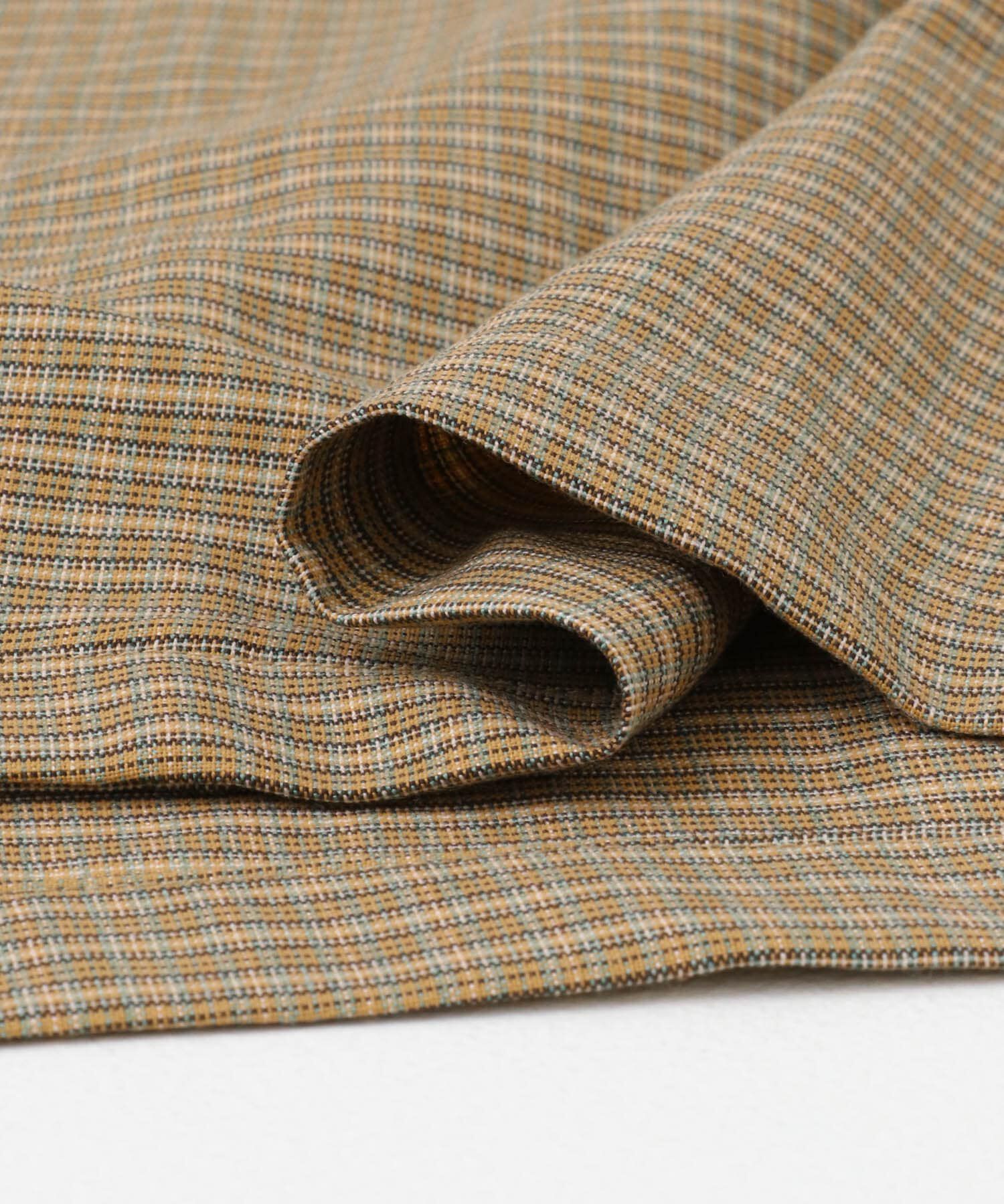 SENSE OF PLACE by URBAN RESEARCH「グレンチェックオープンカラーショートスリーブシャツ」|シャツ・ブラウス|