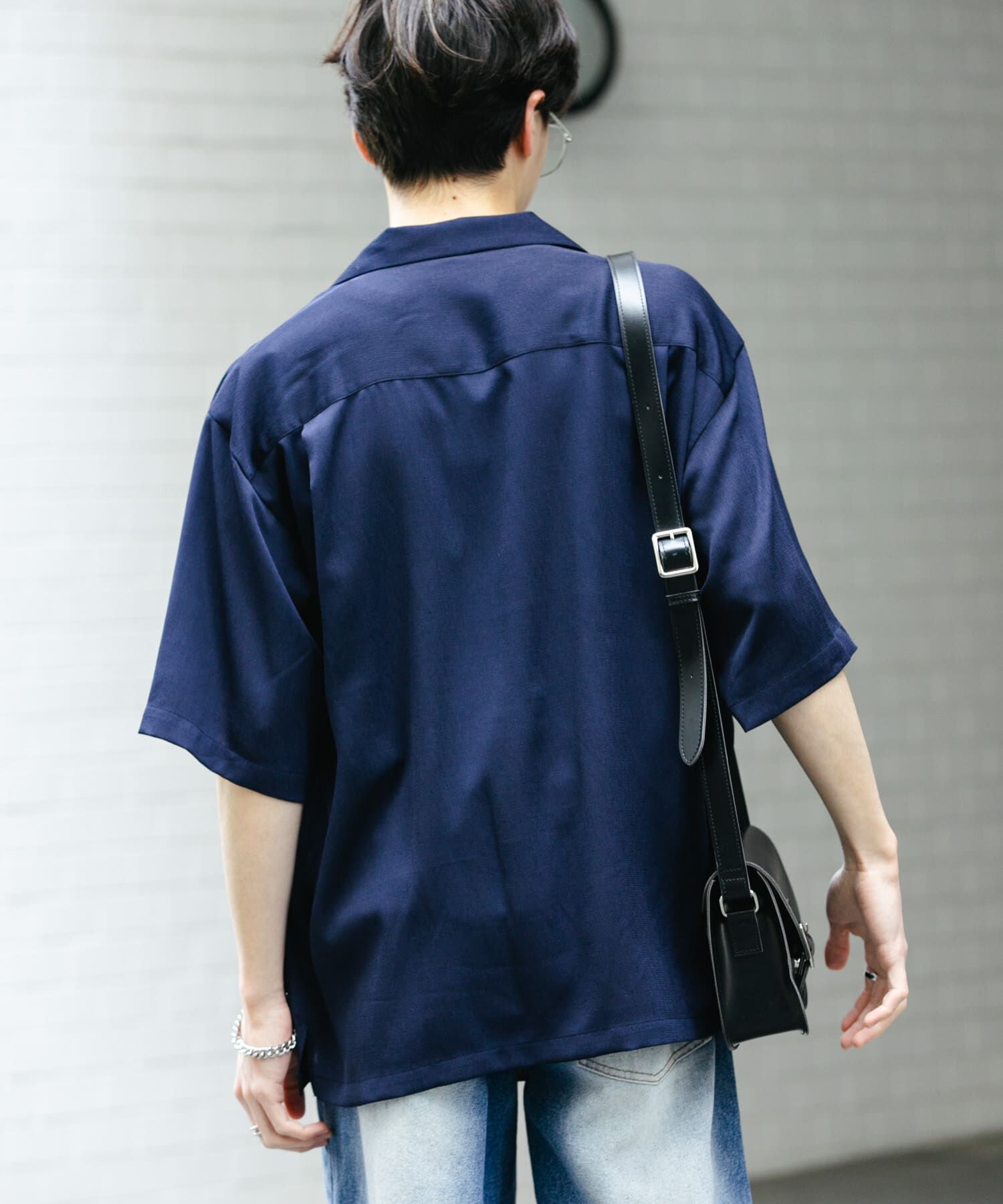 SENSE OF PLACE by URBAN RESEARCH「『ユニセックス』シアーヨウリュウオープンカラーシャツ」|シャツ・ブラウス|