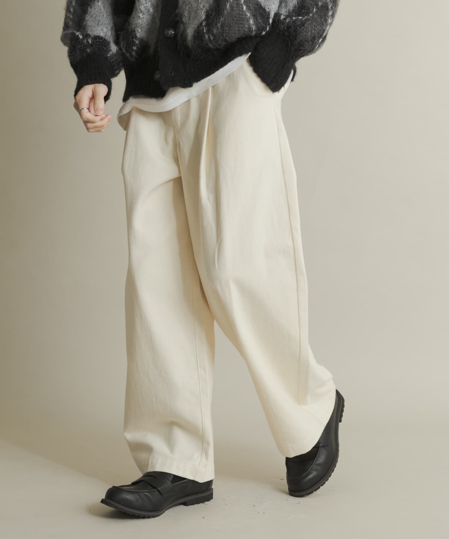 SENSE OF PLACE by URBAN RESEARCH「ボリュームタックワイドパンツ」|その他|