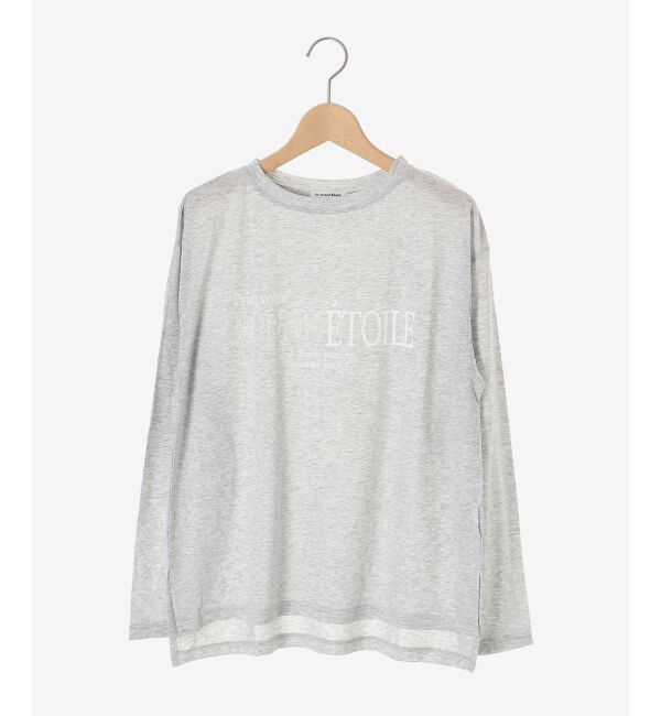 le.coeur blanc「《手洗い可能》BONNE ETOILE ロンTEE」|Tシャツ・カットソー|