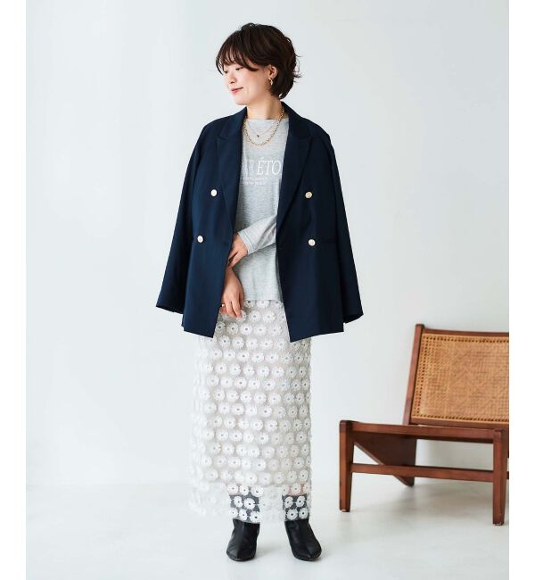 le.coeur blanc「《手洗い可能》BONNE ETOILE ロンTEE」|Tシャツ・カットソー|