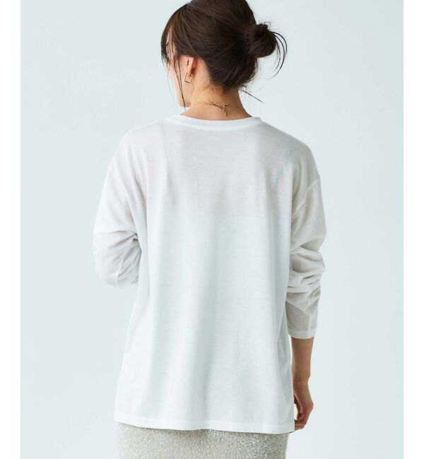 le.coeur blanc「《手洗い可能》BONNE ETOILE ロンTEE」|Tシャツ・カットソー|