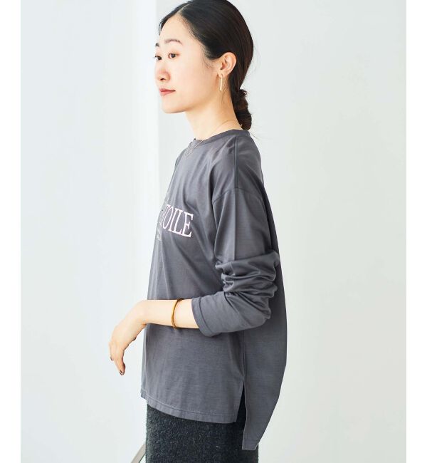 le.coeur blanc「《手洗い可能》BONNE ETOILE ロンTEE」|Tシャツ・カットソー|