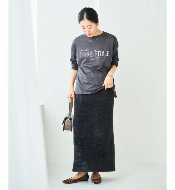 le.coeur blanc「《手洗い可能》BONNE ETOILE ロンTEE」|Tシャツ・カットソー|