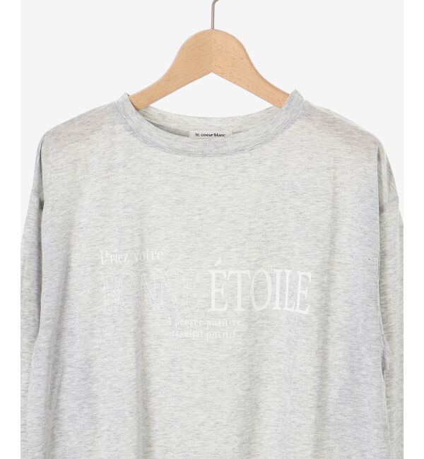 le.coeur blanc「《手洗い可能》BONNE ETOILE ロンTEE」|Tシャツ・カットソー|