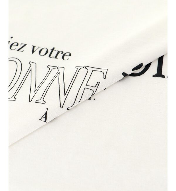 le.coeur blanc「《手洗い可能》BONNE ETOILE ロンTEE」|Tシャツ・カットソー|