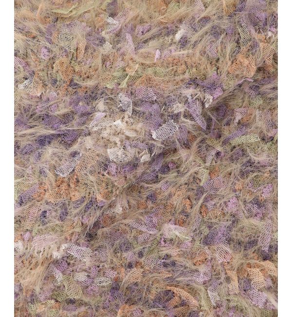  「TORRAZZO DONNAチュール&times;シャギーニットベスト」|ベスト・ジレ|