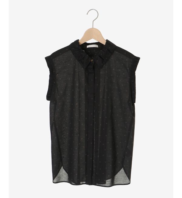  「《手洗い可能》ドットエリタックデザインブラウス」|シャツ・ブラウス|