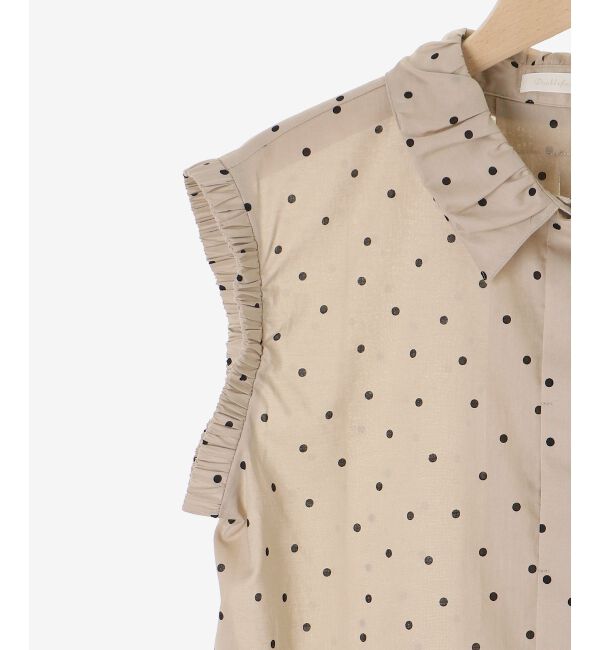  「《手洗い可能》ドットエリタックデザインブラウス」|シャツ・ブラウス|