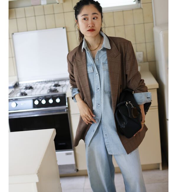  「HealthyDENIMヘルシーデニムAlmondShirt」|シャツ・ブラウス|