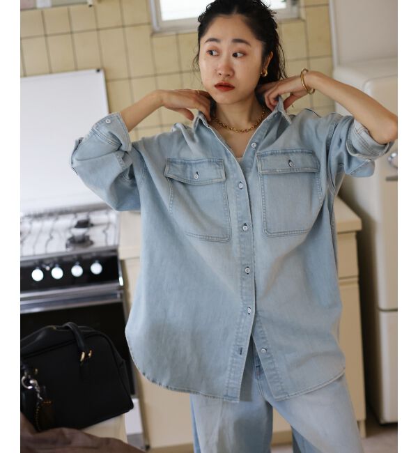  「HealthyDENIMヘルシーデニムAlmondShirt」|シャツ・ブラウス|