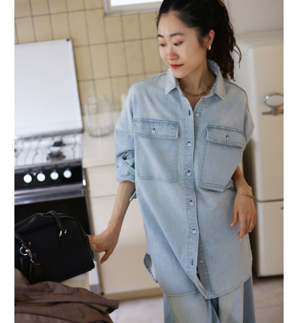  「HealthyDENIMヘルシーデニムAlmondShirt」|シャツ・ブラウス|