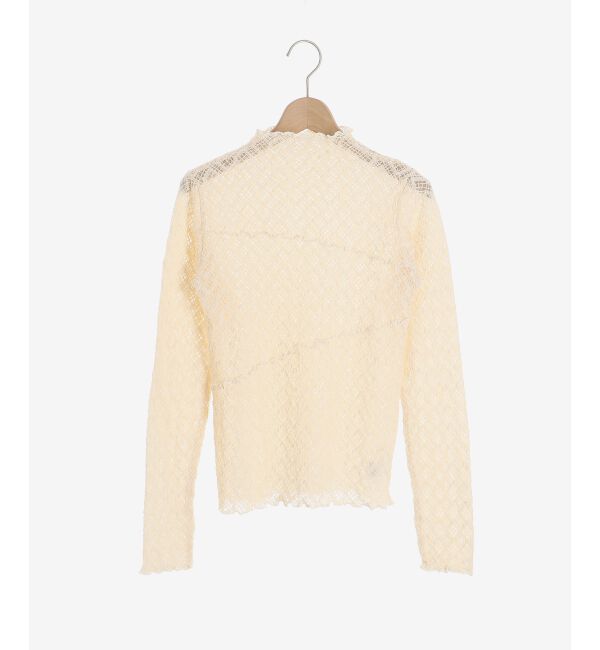 MAJESTICLEGON「ストレッチレースメロウトップス」|Tシャツ・カットソー|