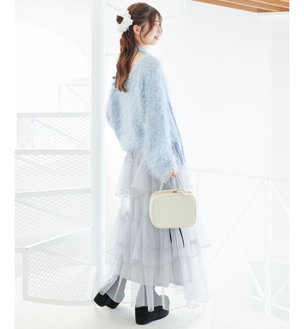  「ふわふわシャイニールーズニット」|ニット・セーター|