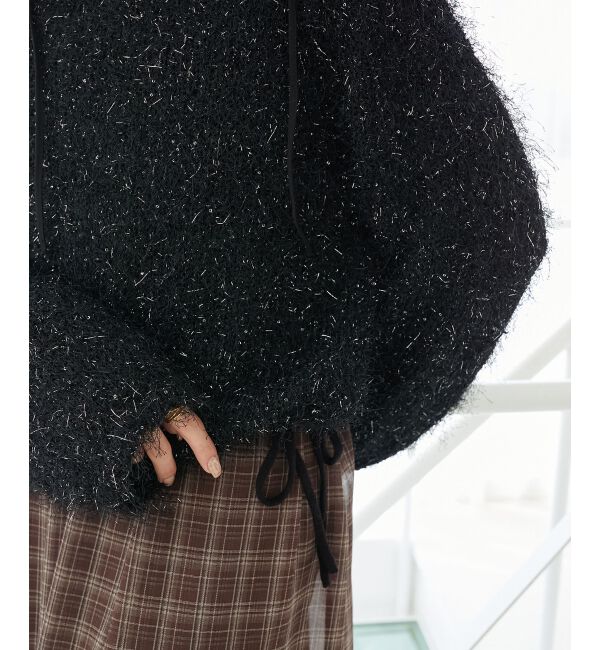  「ふわふわシャイニールーズニット」|ニット・セーター|