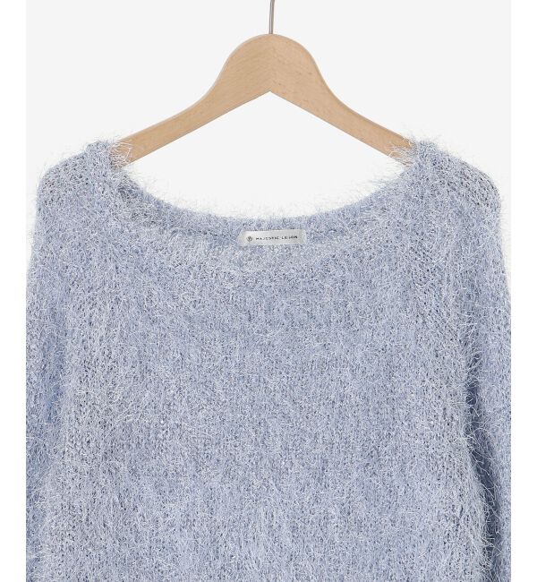  「ふわふわシャイニールーズニット」|ニット・セーター|