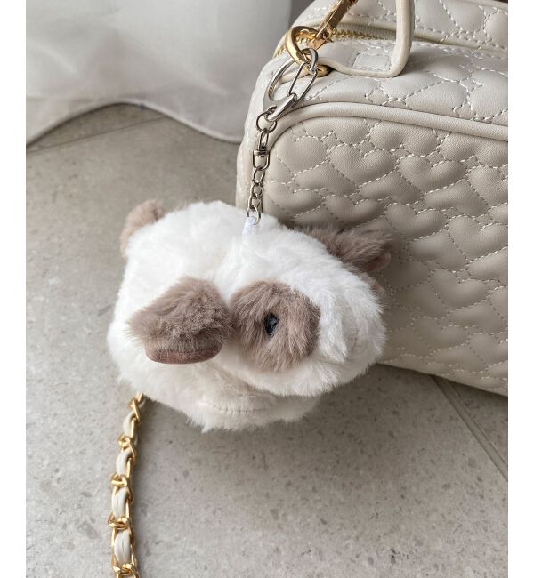  「ラビットキーチャーム」|チャーム・キーホルダー|ｱｲﾎﾞﾘｰ柄