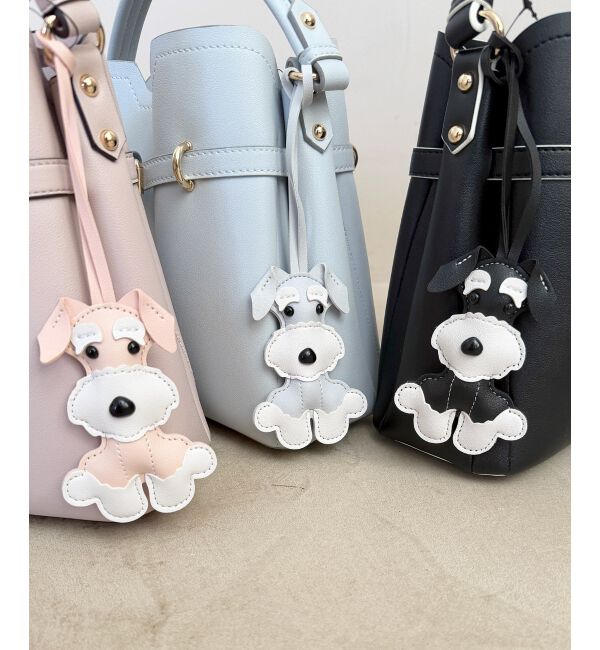  「シュナウザーモチーフチャーム」|チャーム・キーホルダー|