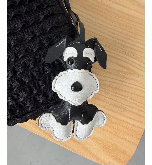  「シュナウザーモチーフチャーム」|チャーム・キーホルダー|