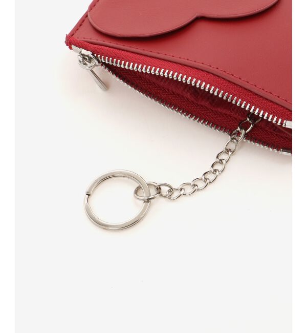  「ハートモチーフチャームカードケース」|名刺入れ・カードケース|