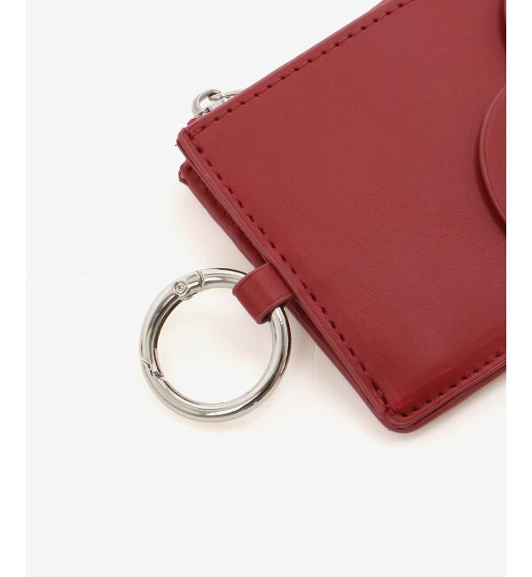  「ハートモチーフチャームカードケース」|名刺入れ・カードケース|