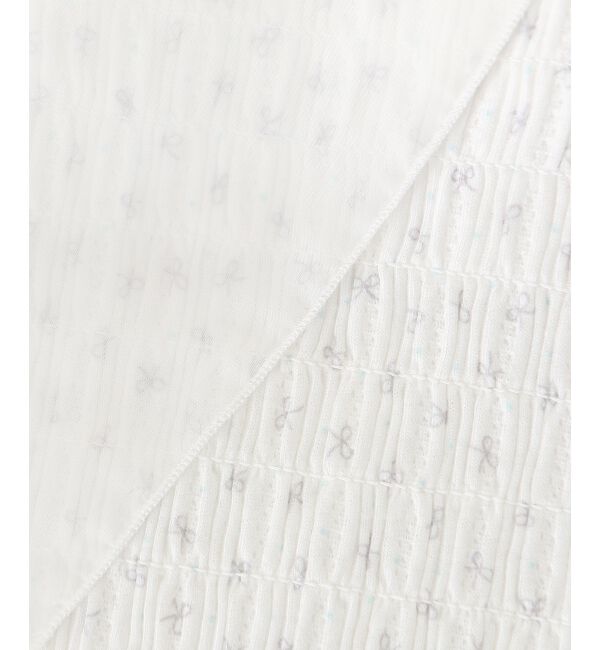  「カップ付肩リボンシャーリングキャミ」|キャミソール|