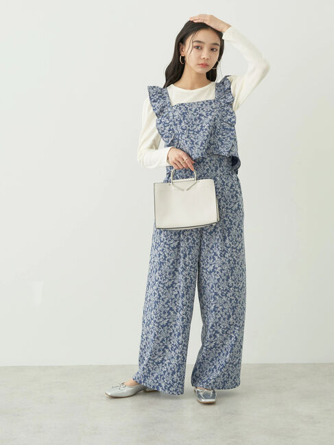 earth music&ecology「隠れウサギ柄ビスチェ」|Tシャツ・カットソー|