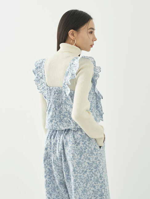 earth music&ecology「隠れウサギ柄ビスチェ」|Tシャツ・カットソー|