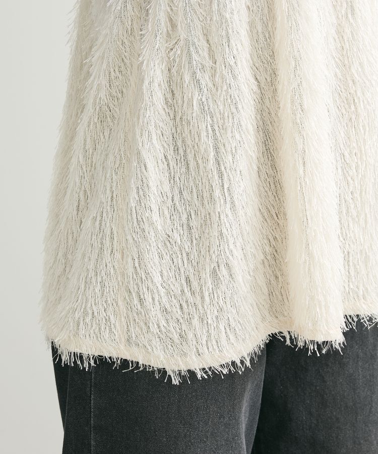 Green Parks「ラメフリンジカットキャミソールビスチェ」|キャミソール|