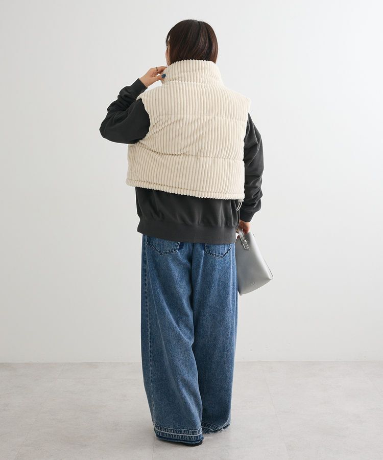 Green Parks「・swing by ワイドコールベスト」|ベスト・ジレ|