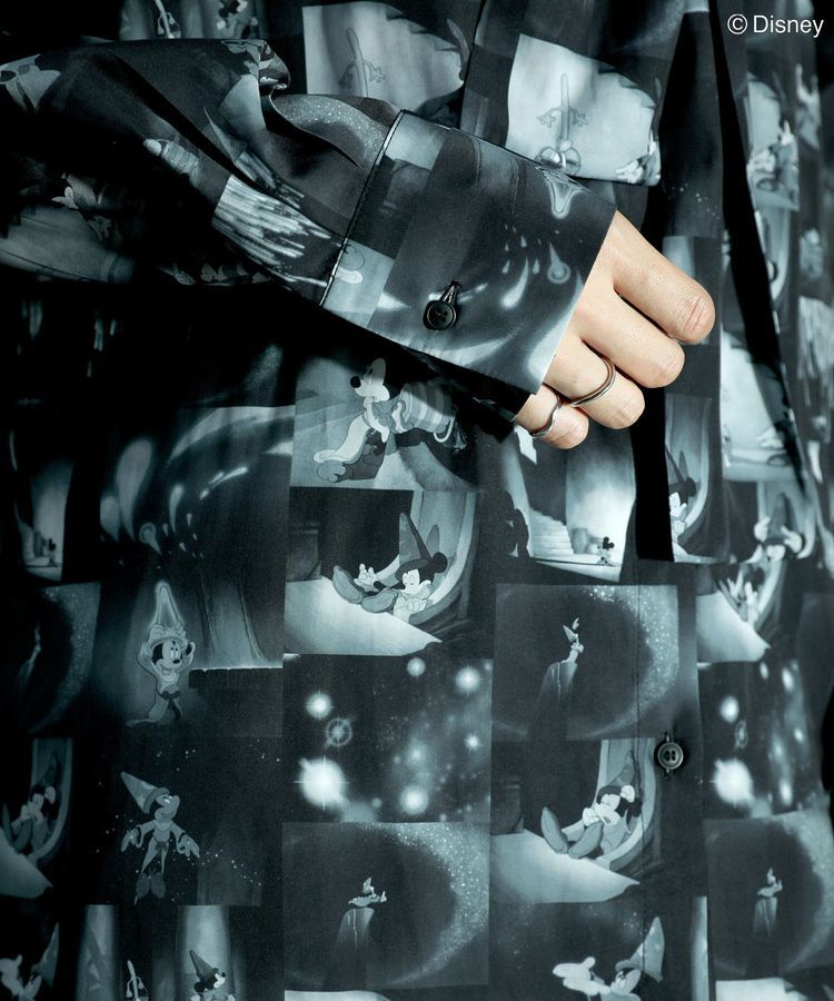 Green Parks「FANTASIA/総柄ボウタイブラウス」|シャツ・ブラウス|