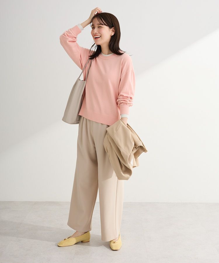 Green Parks「楽ちんリップルワイドパンツ」|その他|