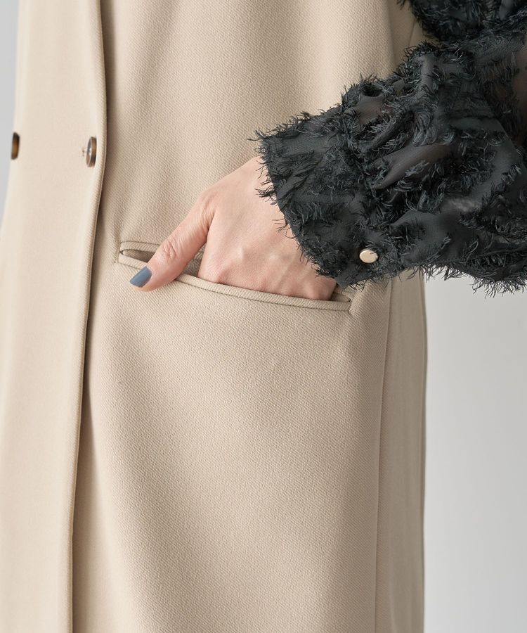 Green Parks「O.洗えてストレッチ Wボタンベスト」|ベスト・ジレ|