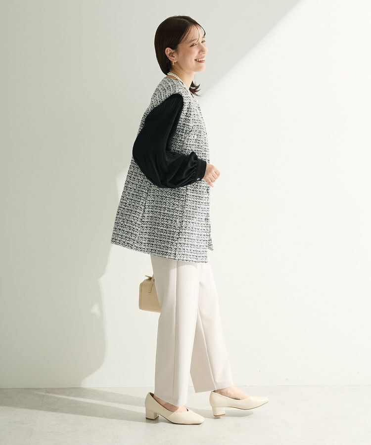 Green Parks「O.袖プリーツブラウス」|シャツ・ブラウス|