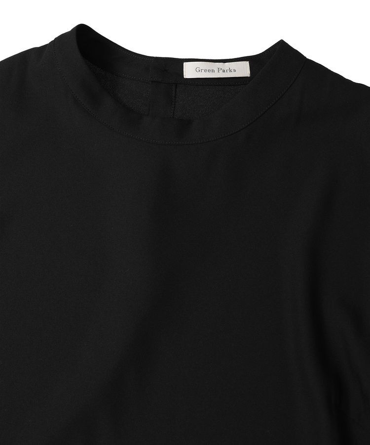 Green Parks「O.袖プリーツブラウス」|シャツ・ブラウス|