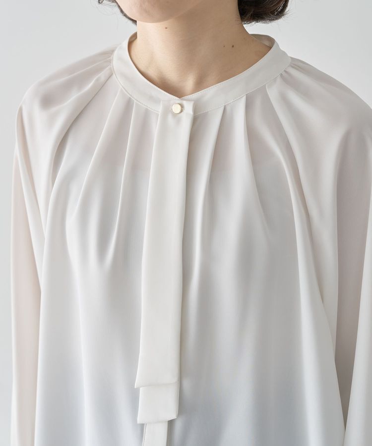 Green Parks「O.2wayボウタイブラウス」|シャツ・ブラウス|