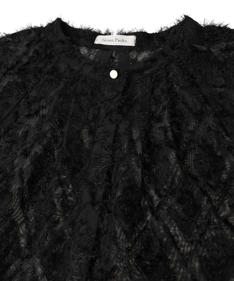 Green Parks「O.フサフサ2wayボウタイブラウス」|シャツ・ブラウス|