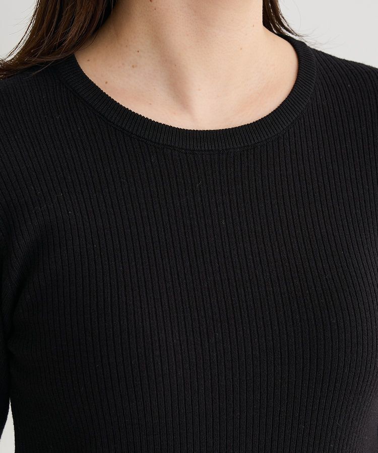 Green Parks「アンチピリング袖配色ニットプルオーバー」|ニット・セーター|