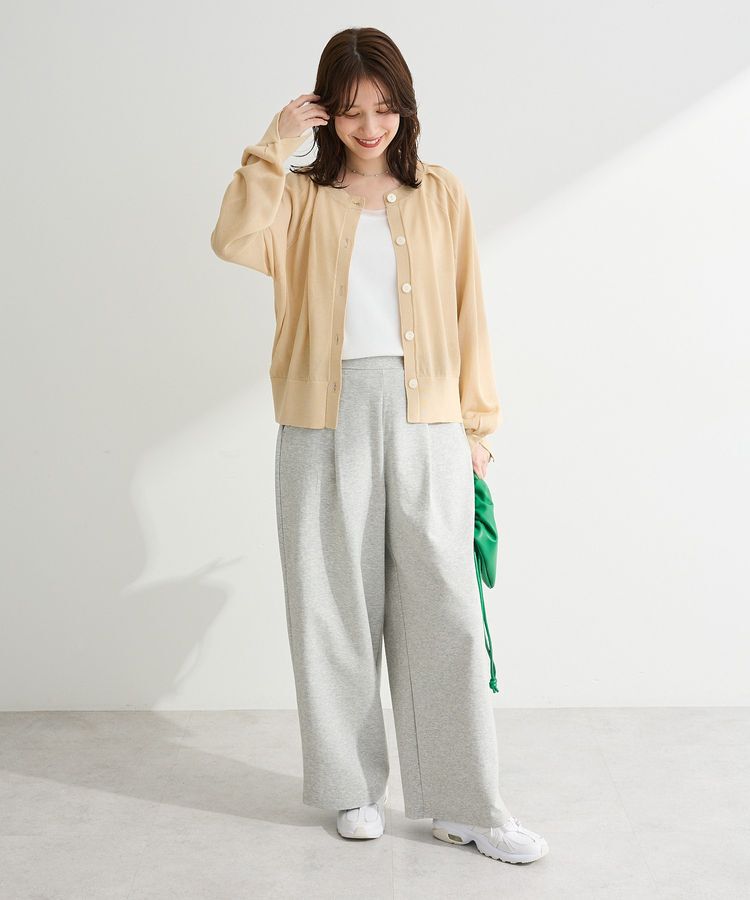 Green Parks「ポケッタブルUVカットニットカーディガン」|カーディガン|