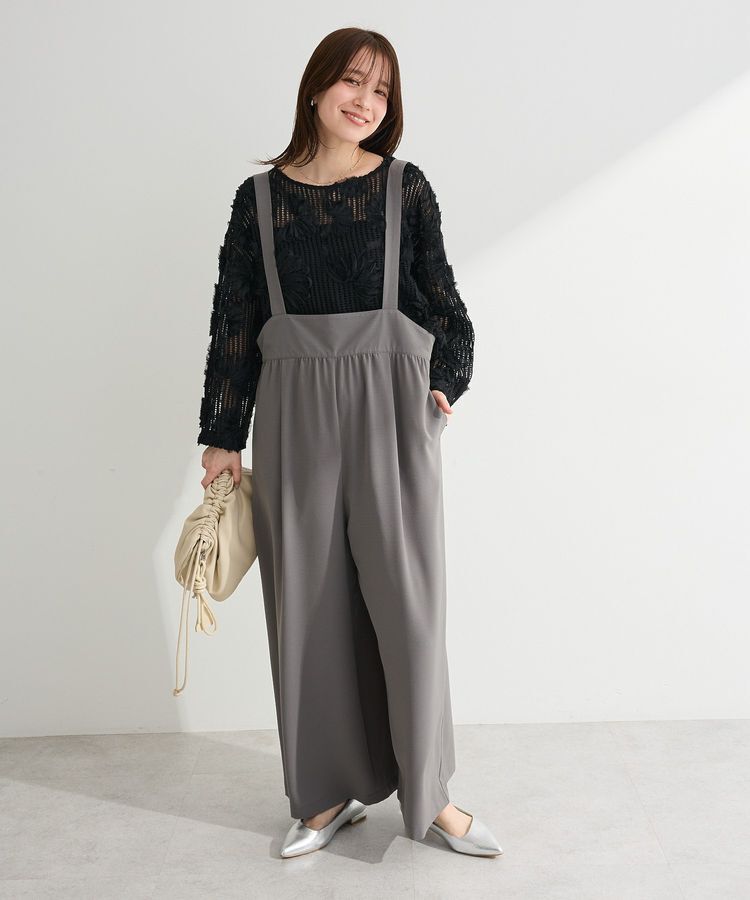 Green Parks「レース刺繍プルオーバー」|Tシャツ・カットソー|