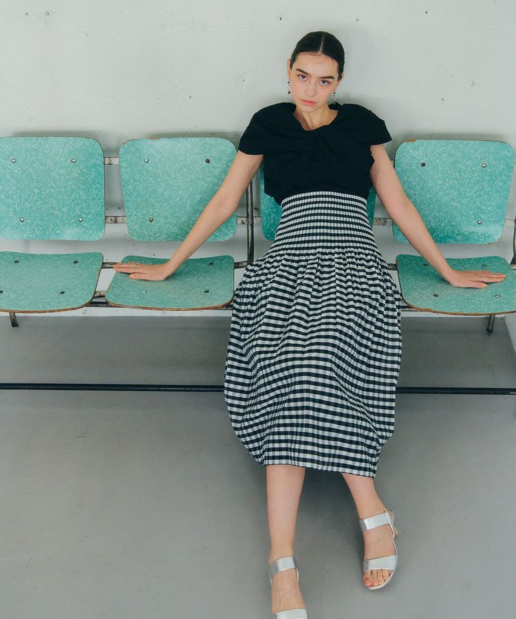 YECCA VECCA「リボンデザインブラウス」|シャツ・ブラウス|