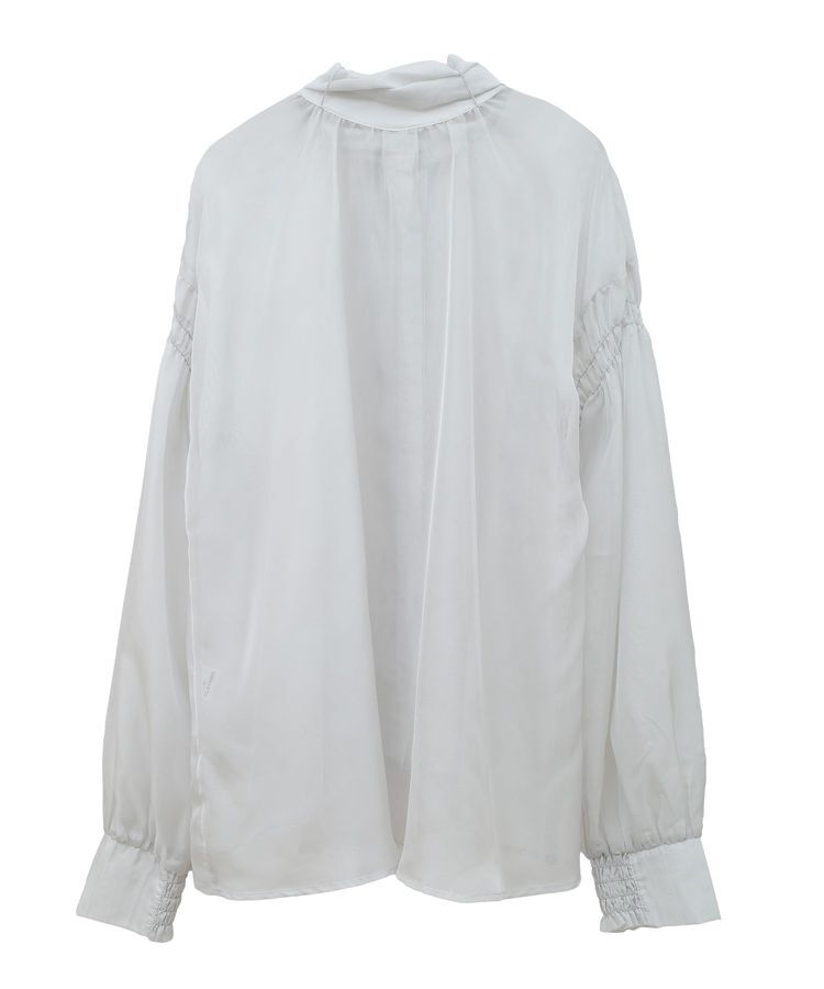 GARAGE OF GOOD CLOTHING「ソフトオーガンジーボウタイ付ブラウス」|シャツ・ブラウス|
