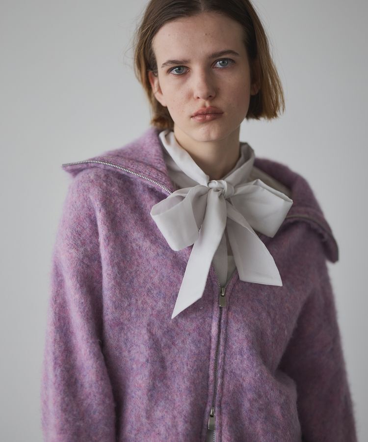 GARAGE OF GOOD CLOTHING「ソフトオーガンジーボウタイ付ブラウス」|シャツ・ブラウス|