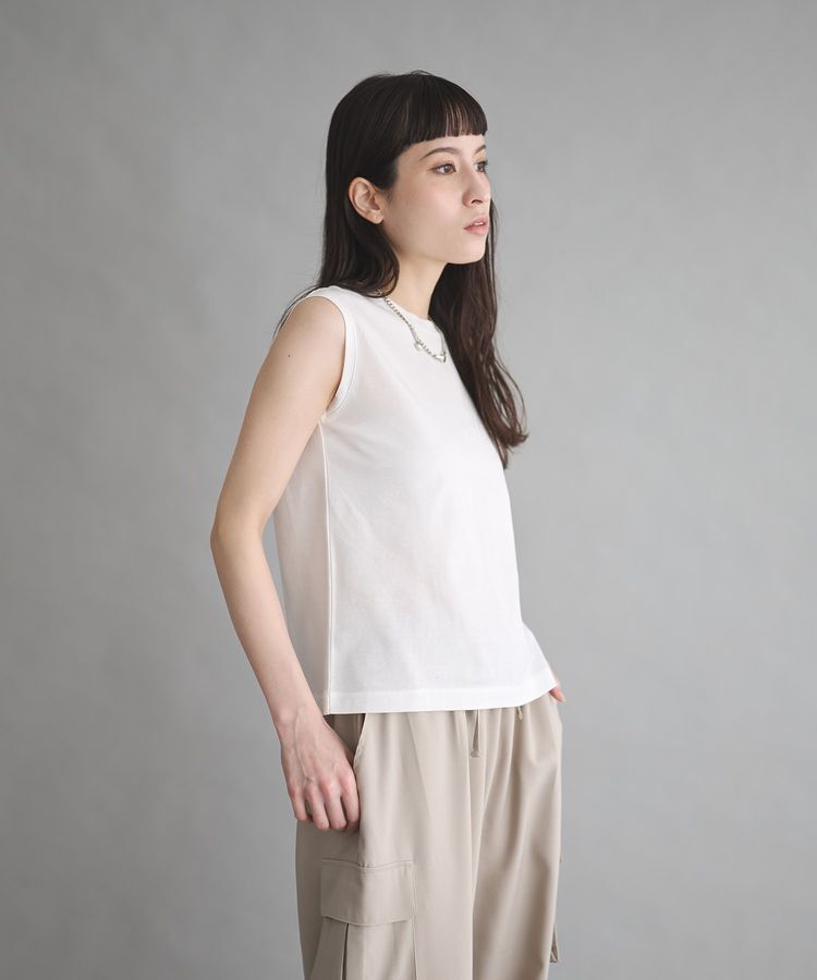 GARAGE OF GOOD CLOTHING「【日本製】ライトタッチノースリプルオーバー」|Tシャツ・カットソー|