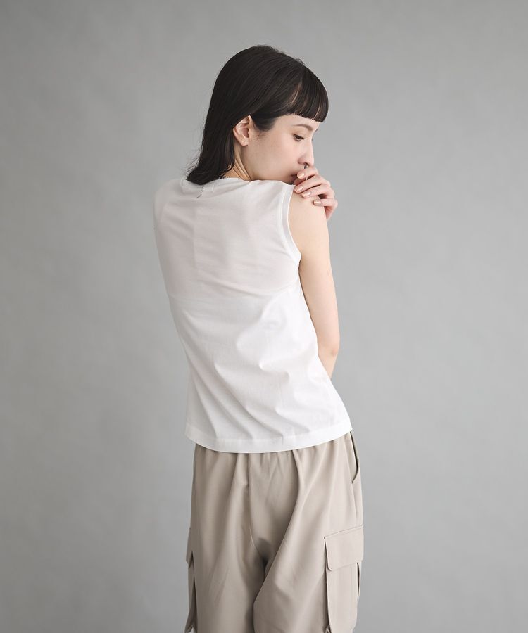 GARAGE OF GOOD CLOTHING「【日本製】ライトタッチノースリプルオーバー」|Tシャツ・カットソー|