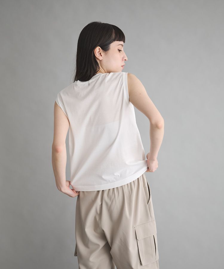 GARAGE OF GOOD CLOTHING「【日本製】ライトタッチノースリプルオーバー」|Tシャツ・カットソー|