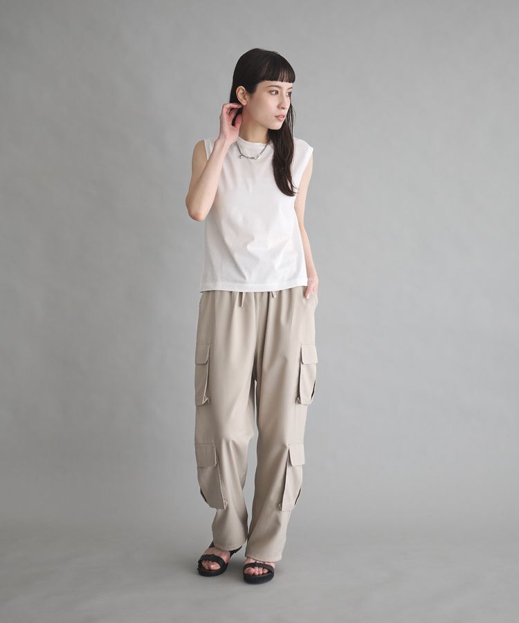 GARAGE OF GOOD CLOTHING「【日本製】ライトタッチノースリプルオーバー」|Tシャツ・カットソー|