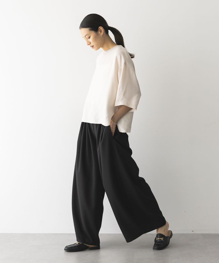 GARAGE OF GOOD CLOTHING「キュプラ混7分袖プルオーバー」|シャツ・ブラウス|