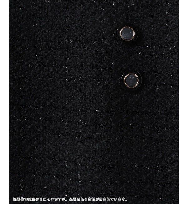 LOULOU WILLOUGHBY「【LOULOU WILLOUGHBY】ジオリカラメツイードスカート」|スカート|