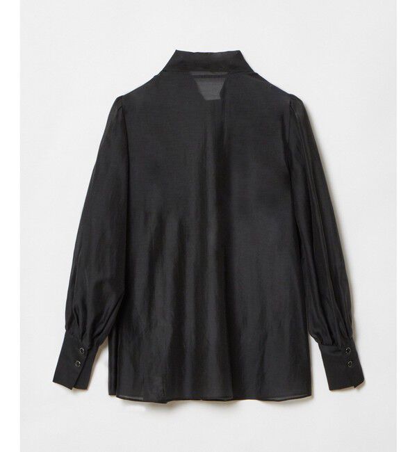 allureville「オーガンザボウブラウス」|シャツ・ブラウス|